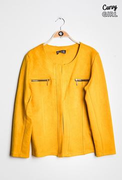Picture of PLUS SIZE SUEDE JACKET